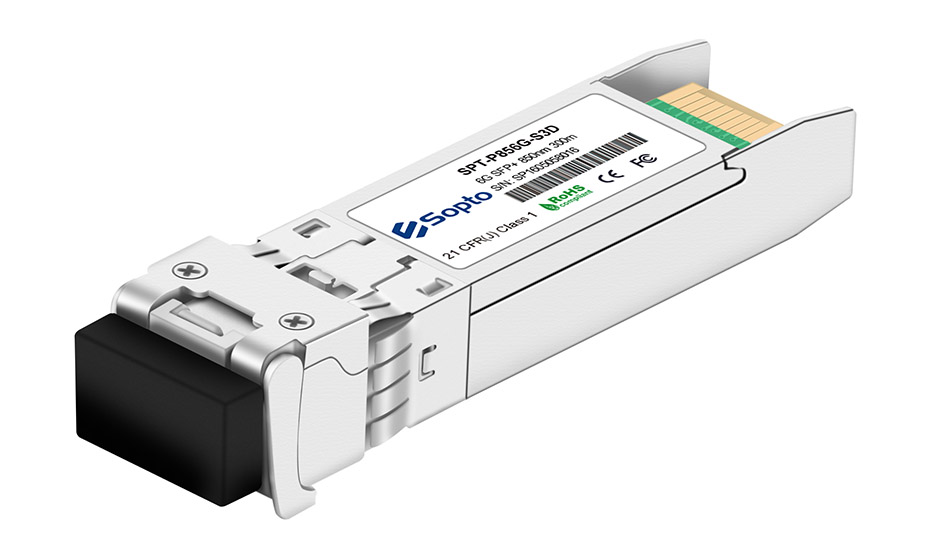 Transceiver SFP+ CWDM 1470nm 6G 20km LC Interface with DDM Commercial Temperature