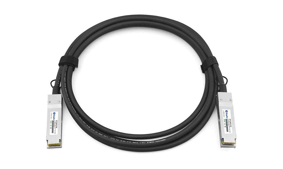 High-speed Cable Passive Direct Attach Cable 1.25G SFP to SFP 0.5M AWG30 PVC Commercial Temperature 