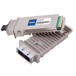 Converter module, a 10 Gigabit Ethernet X2 port into a 10Gigabit Ethernet SFP+ port，Commercial Temperature 　