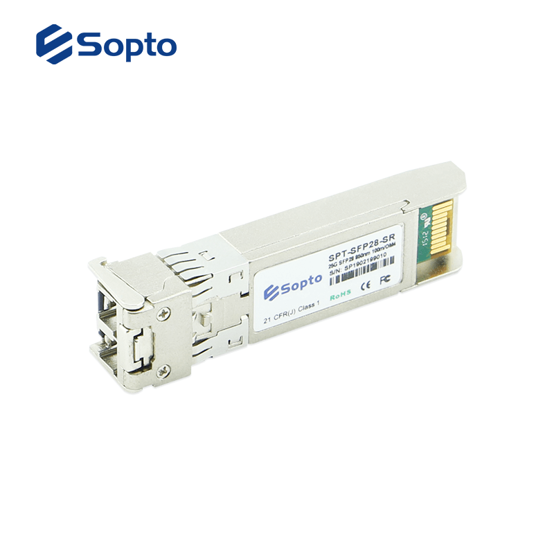Transceiver SFP28 850nm 32G 70m/OM3 100m/OM4 LC Interface with DDM Commercial Temperature